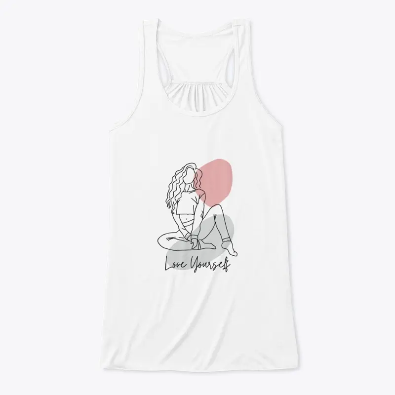 SunCoast Love Yourself Flowy Tank