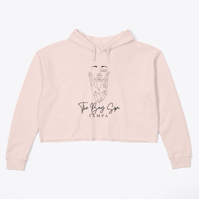 Bay Spa Crop Hoodie